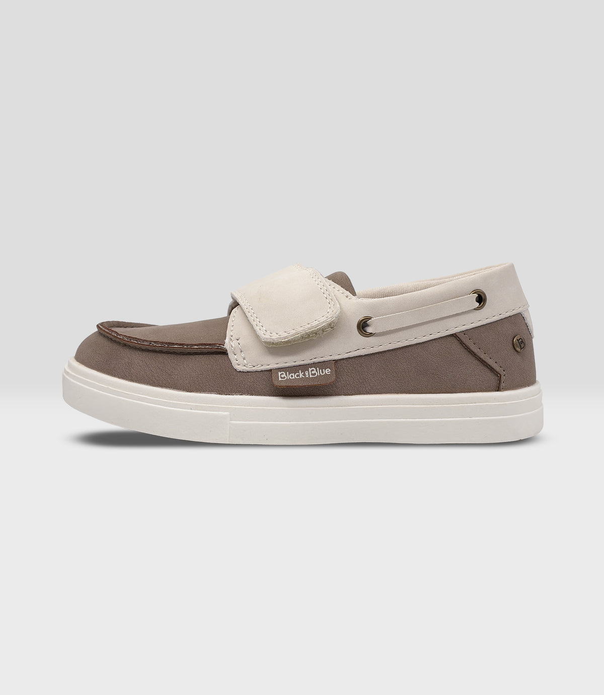Zapato niño con velcro 27 / Café