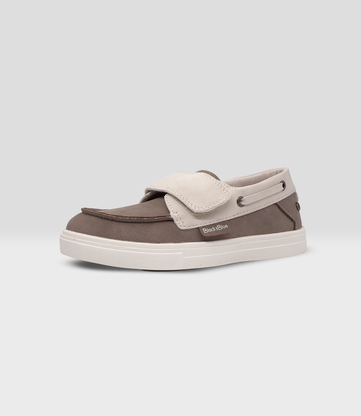 Zapato niño con velcro 27 / Café
