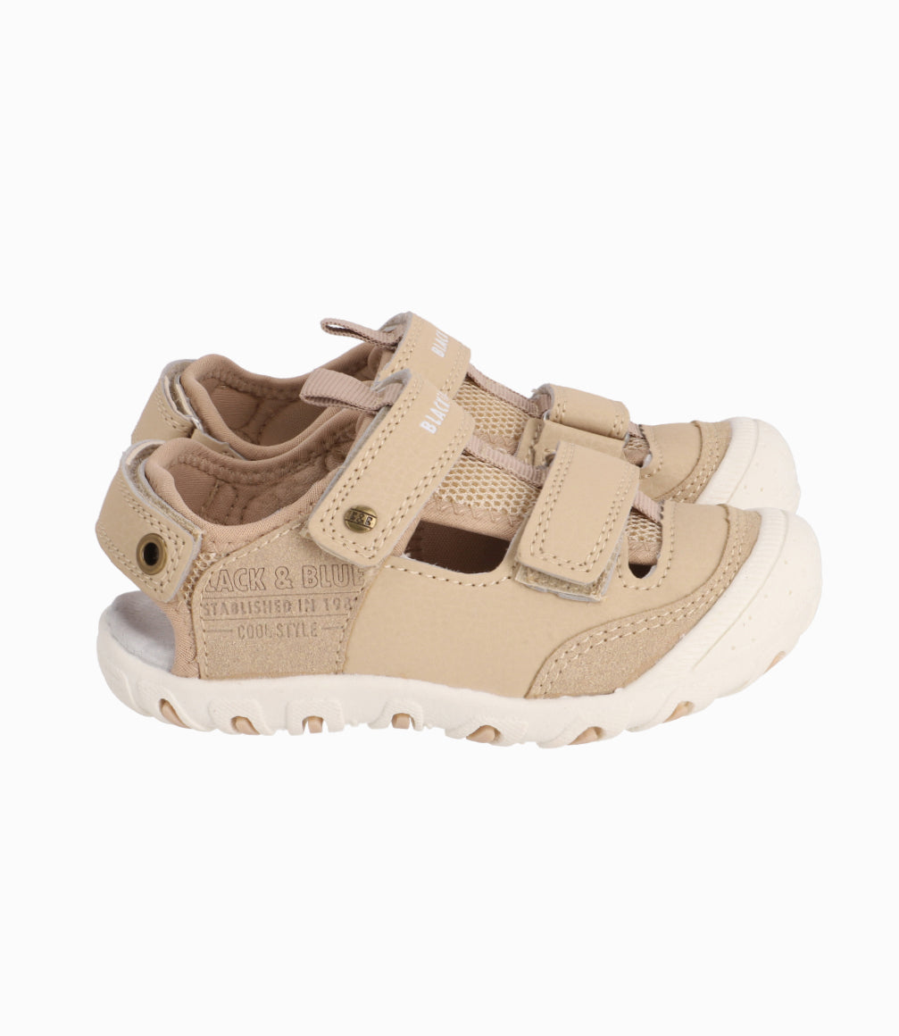Sandalia Niño Cangrejera Black and Blue Beige