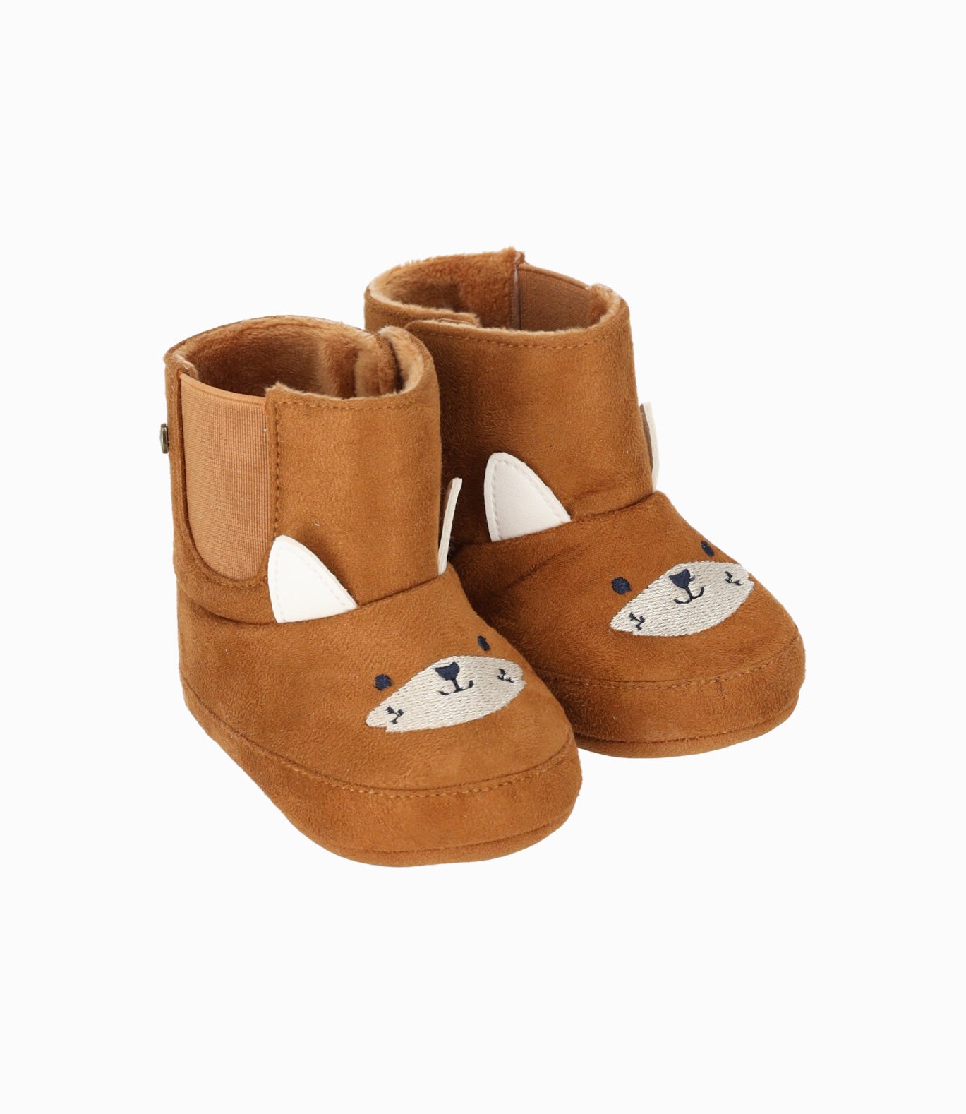 Bota recién nacido con zorrito 15 / Café