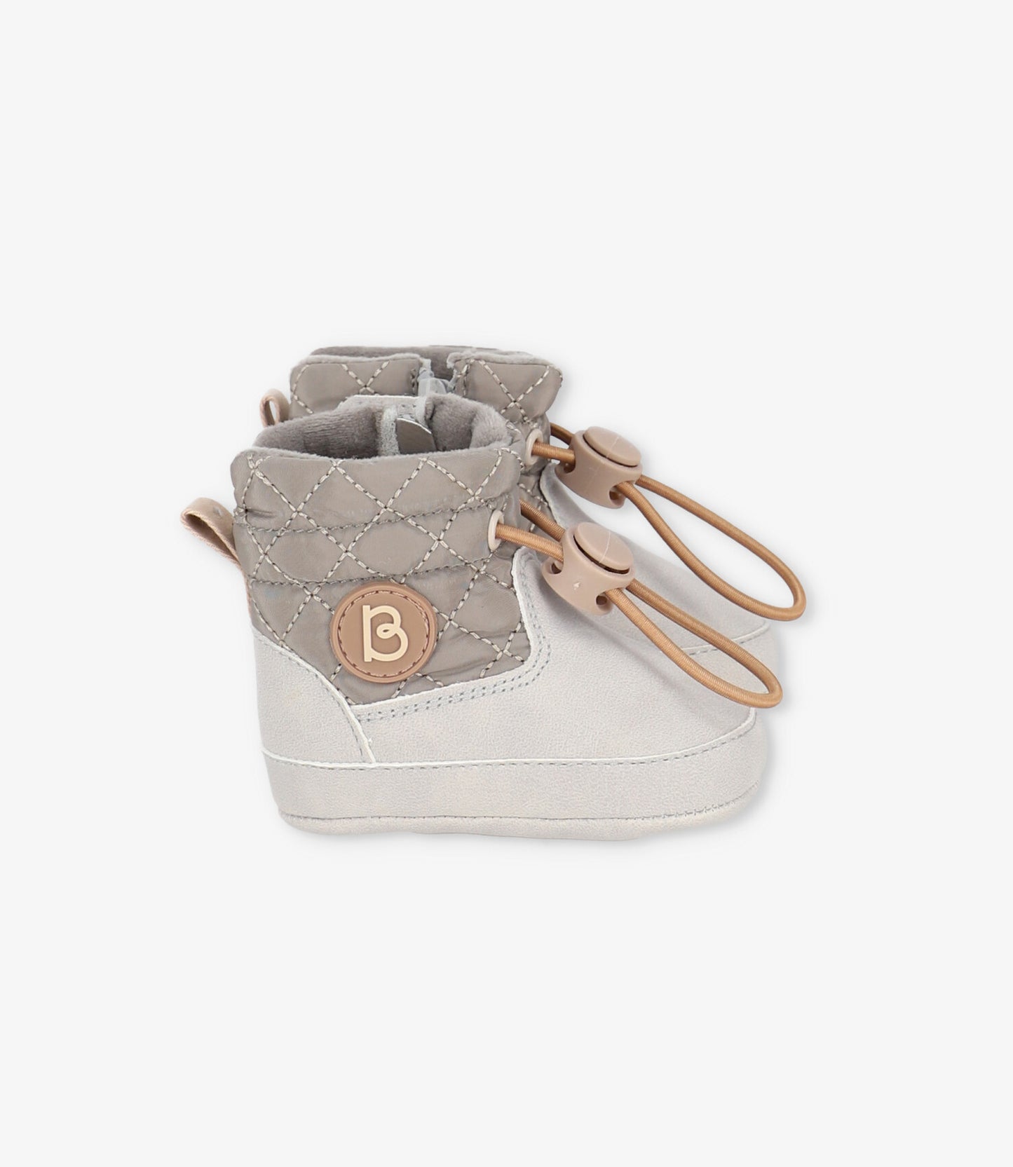 Bota recién nacido quilt 15 / Gris