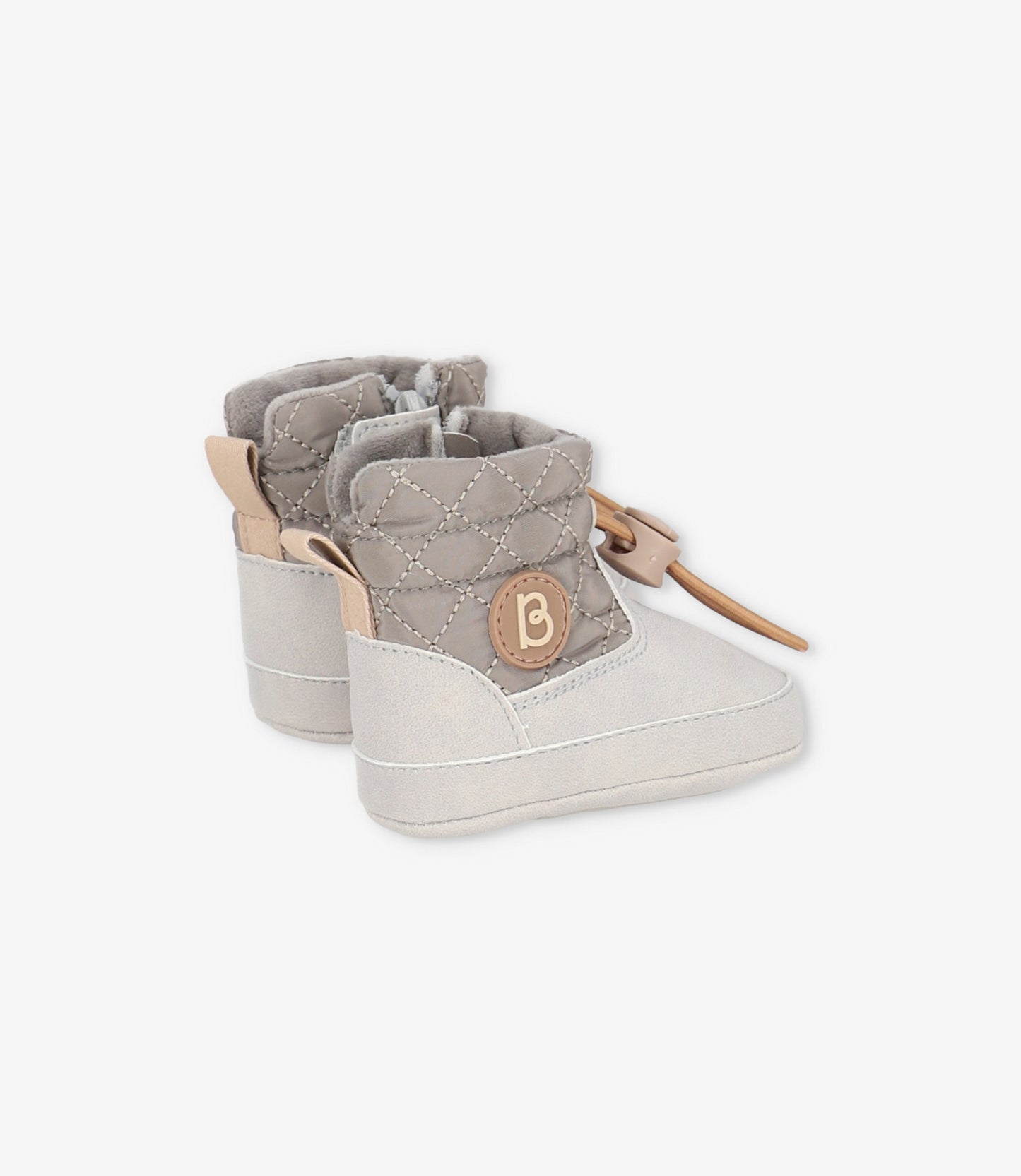 Bota recién nacido quilt 15 / Gris