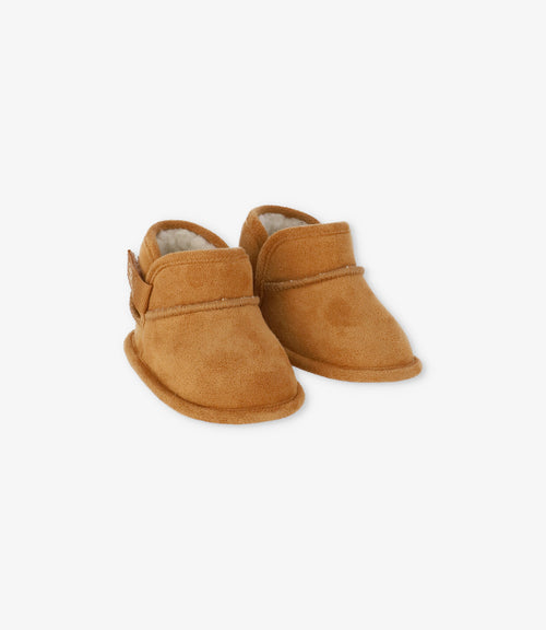 Botín recién nacido pantufla