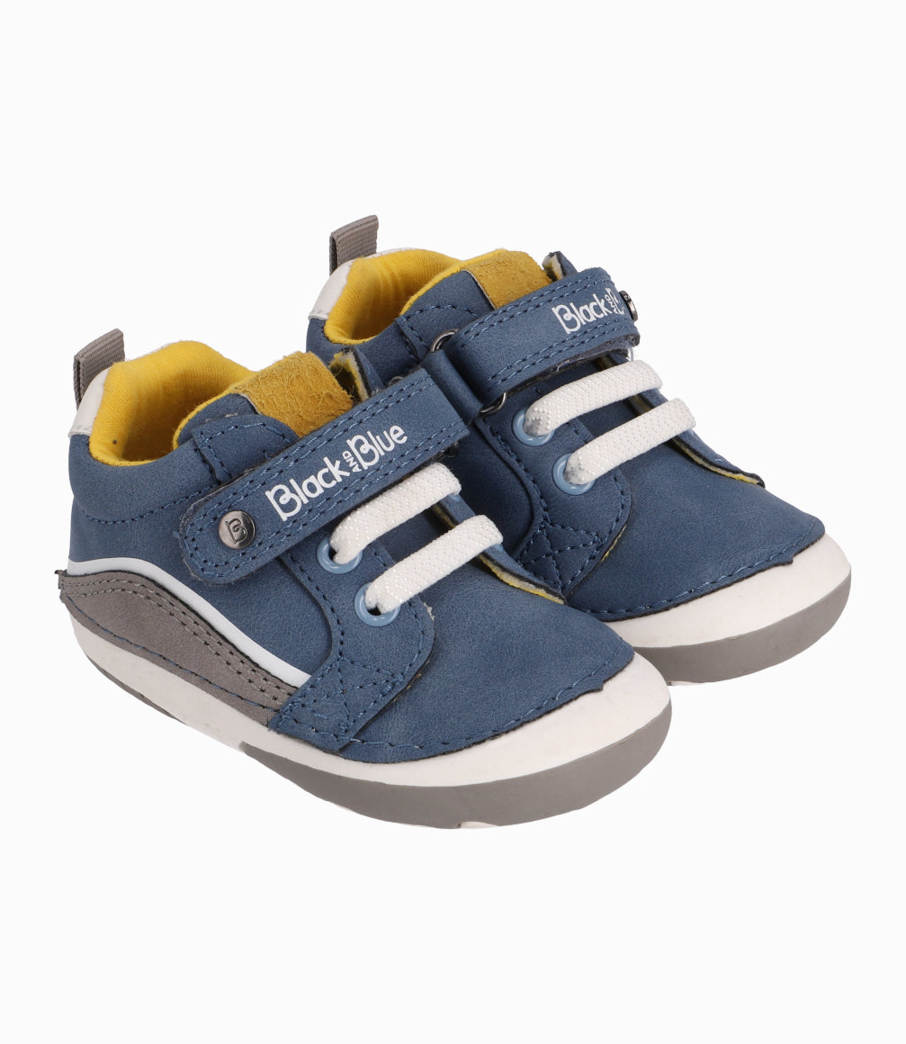 Zapatilla Recién Nacido Deportiva Azul