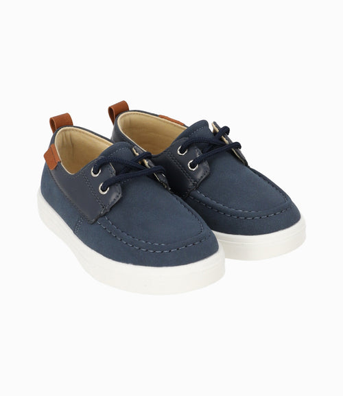 Zapato bebé mocasín 19 / Azul