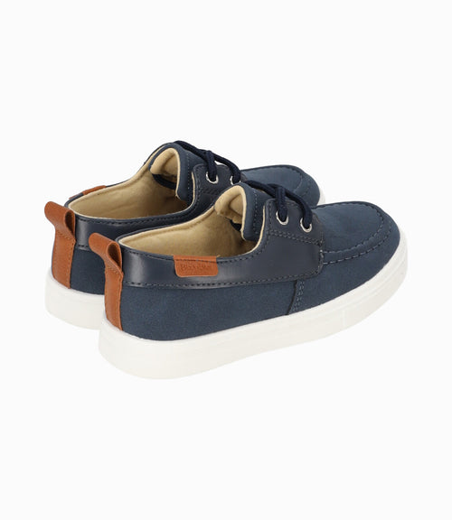 Zapato bebé mocasín 19 / Azul