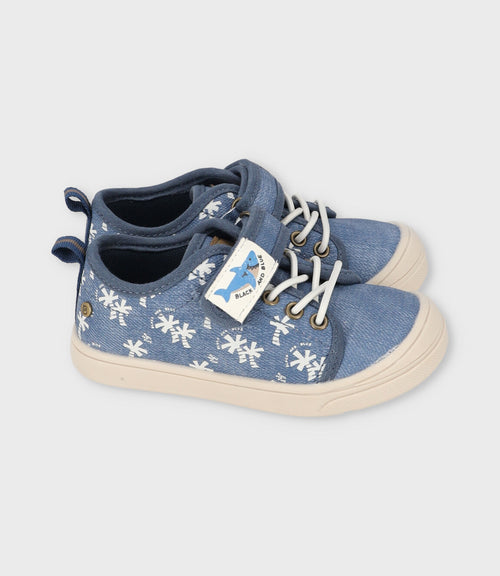 Zapatilla bebé niño de lona