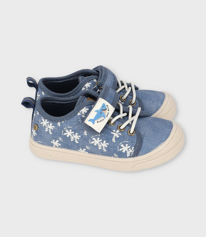 Zapatilla bebé niño de lona