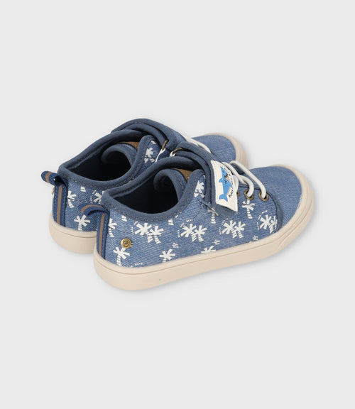 Zapatilla bebé niño de lona