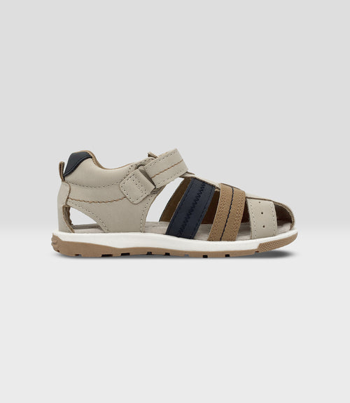 Sandalia bebé niño con velcro 19 / Beige