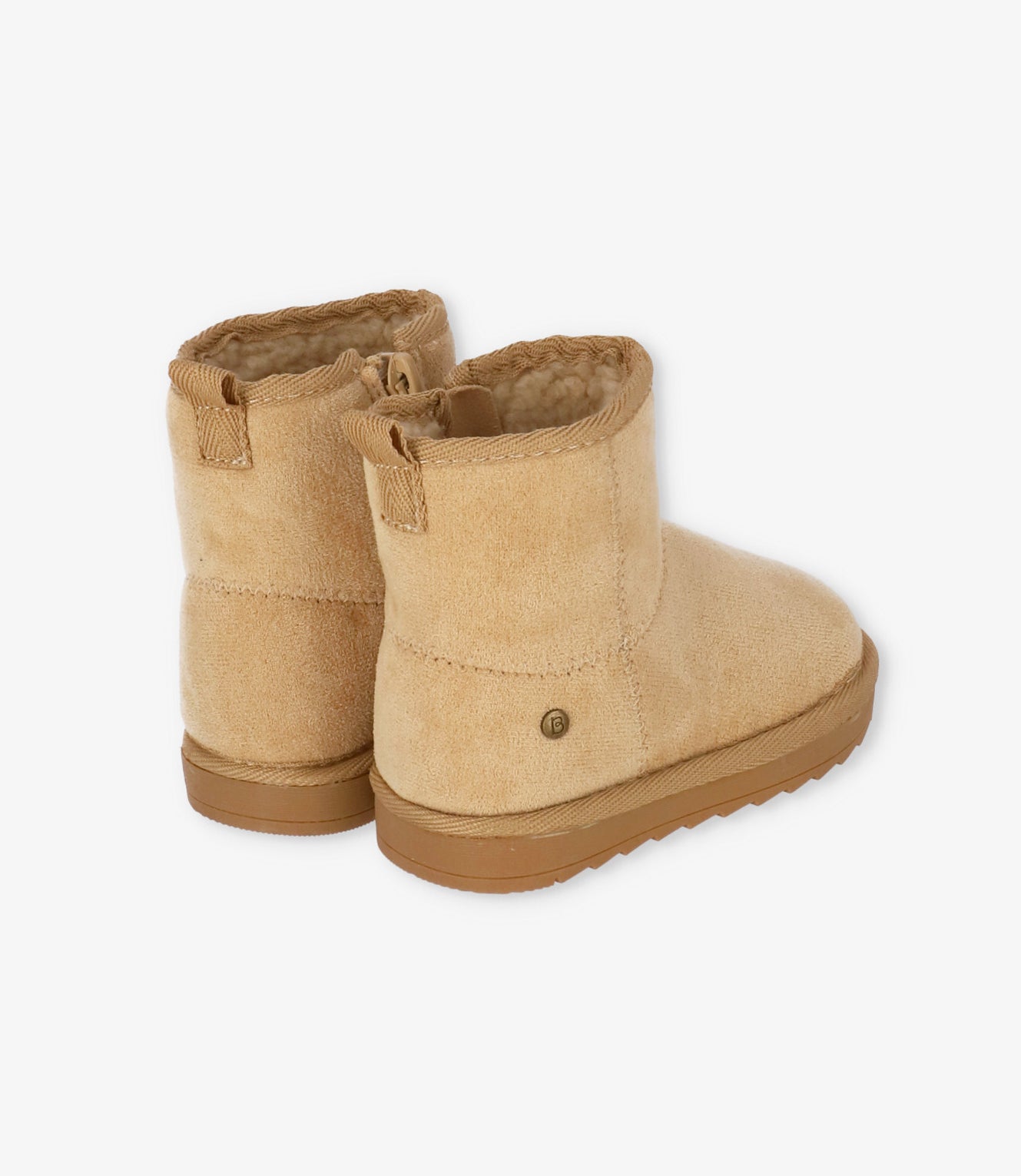 Bota bebé niño pantufla 19 / Café