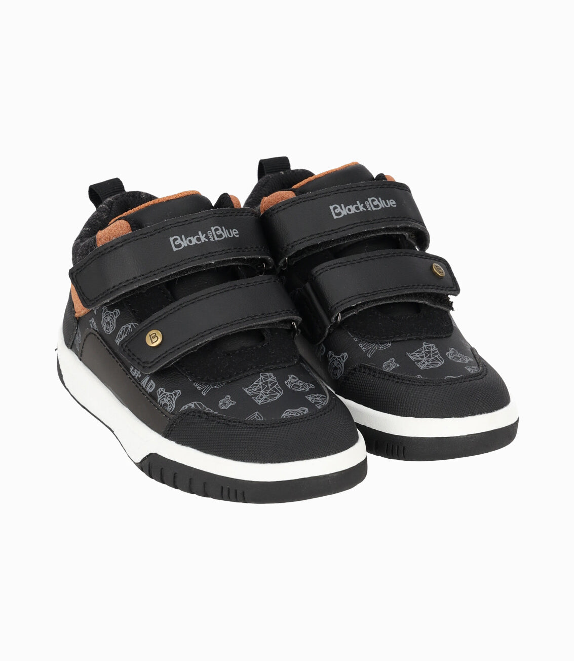 Botín bebé niño con diseño 19 / Negro