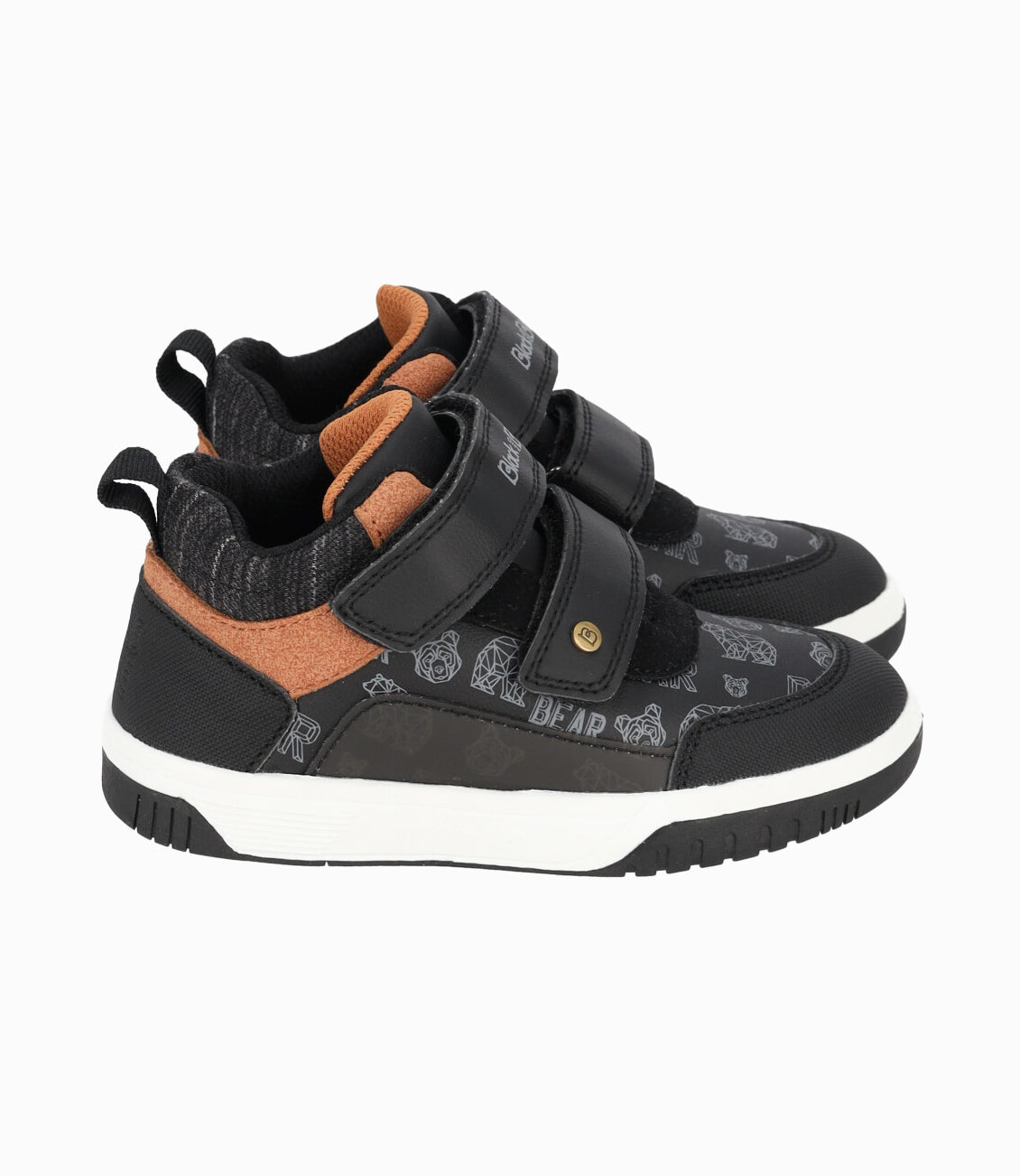 Botín bebé niño con diseño 19 / Negro