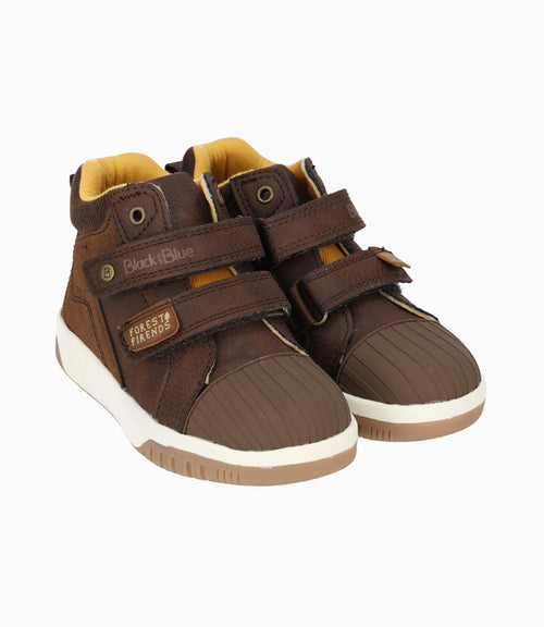 Botín bebé niño básico 19 / Chocolate