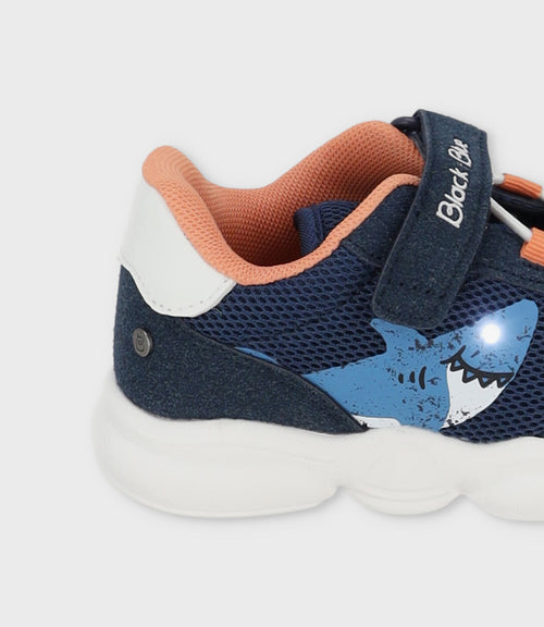 Zapatilla bebé niño con luces