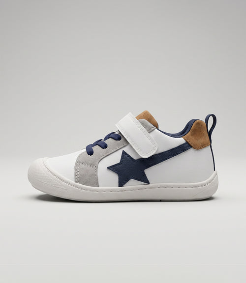 Zapatilla bebé ergonómica 19 / Blanco