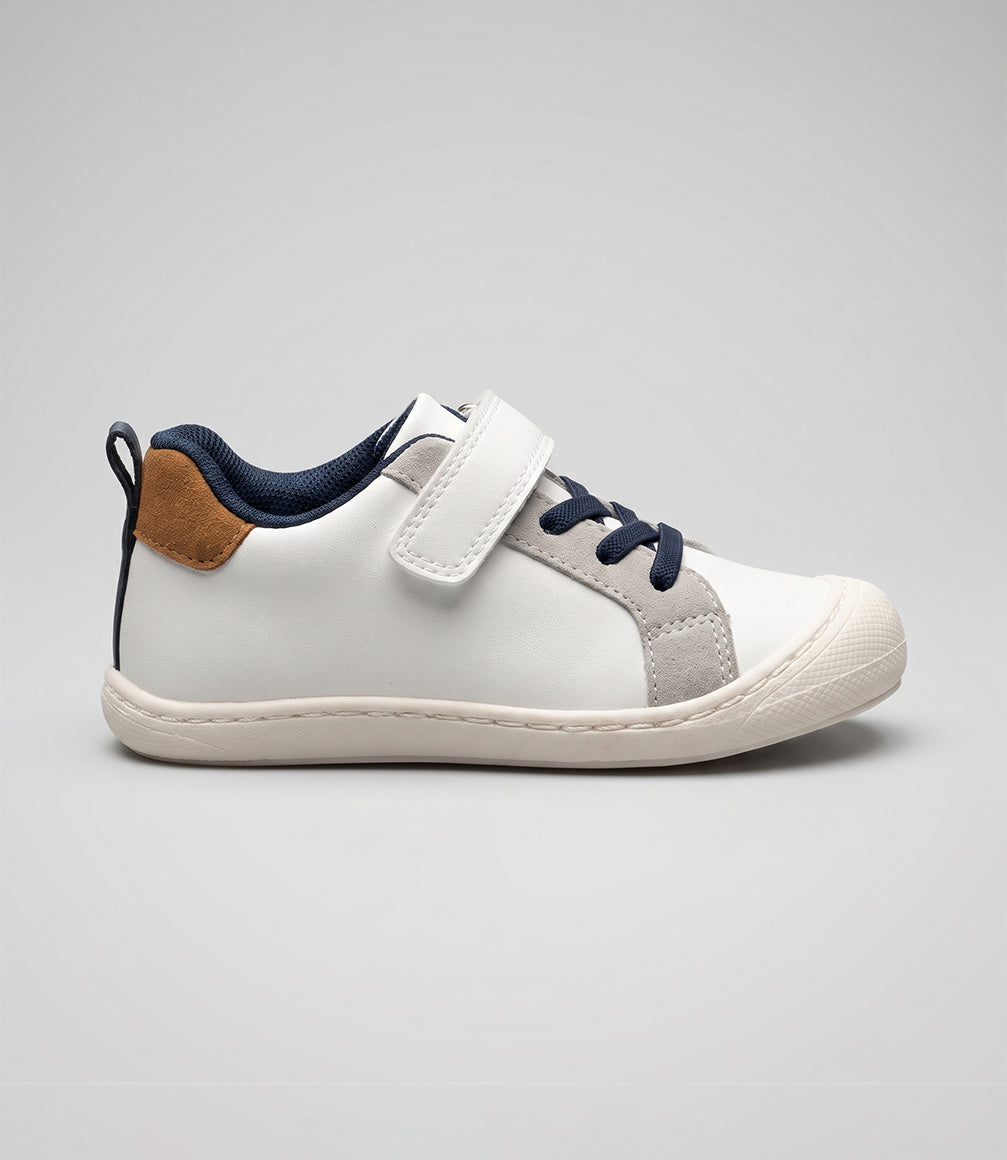 Zapatilla bebé ergonómica 19 / Blanco