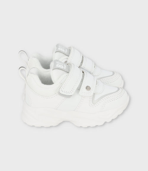 Zapatilla bebé niño básica 19 / Blanco