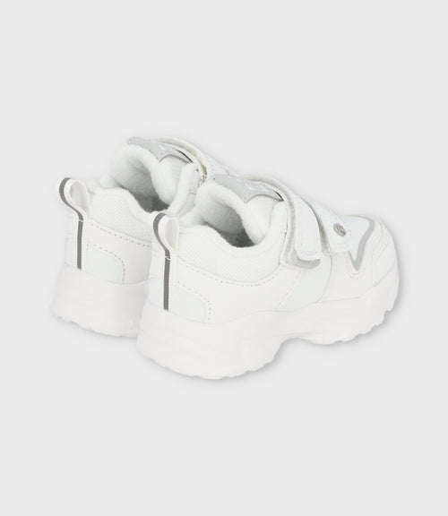 Zapatilla bebé niño básica 19 / Blanco