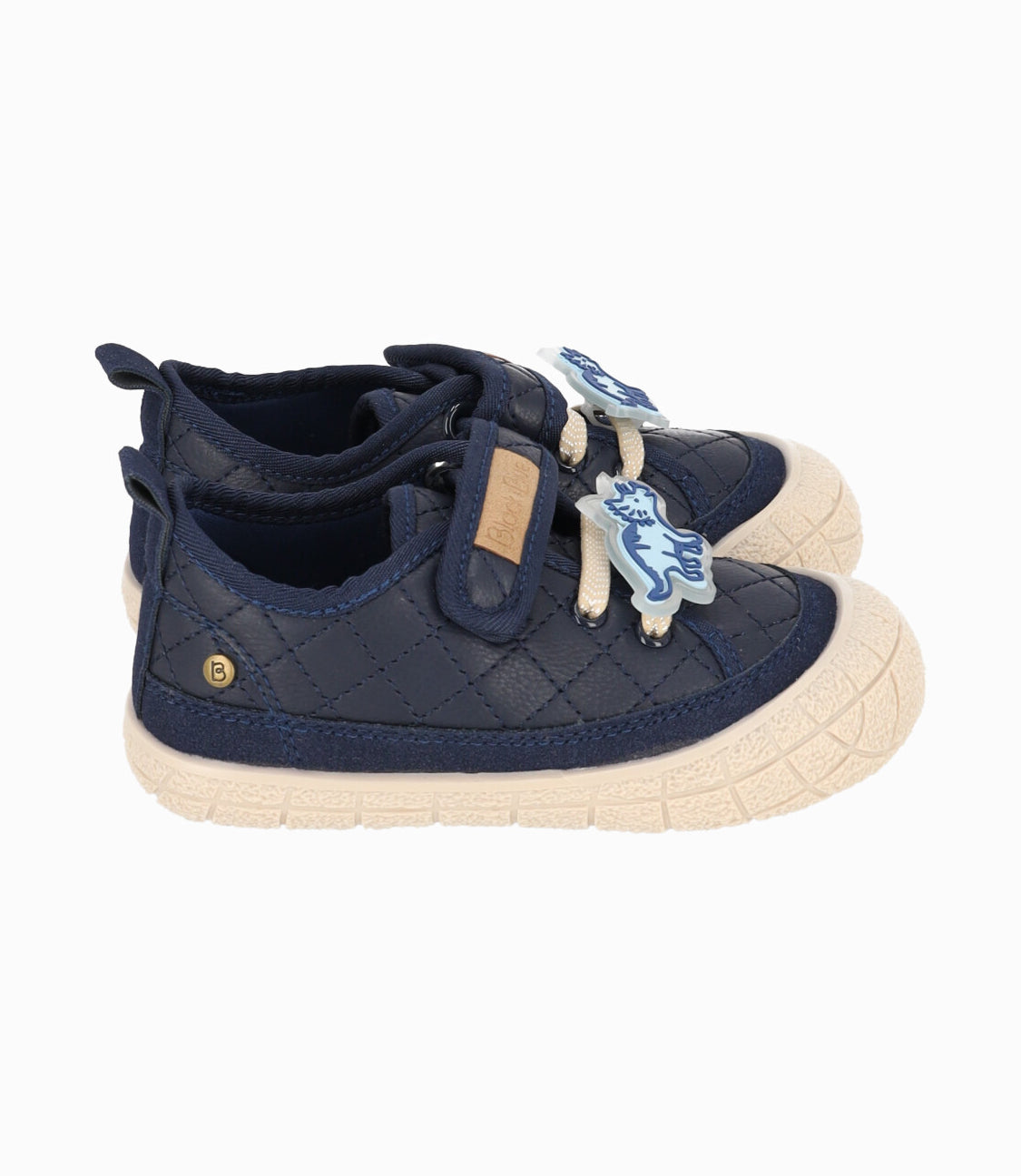 Zapatilla bebé niño con dinosaurio 19 / Azul