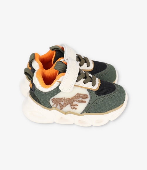 Zapatilla bebé niño con luces