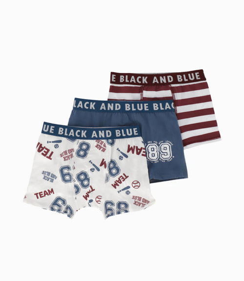 Pack Boxer Niño 3 Unidades