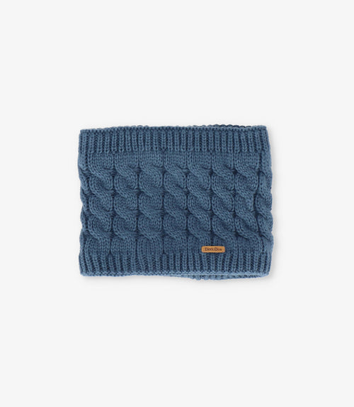 Cuello niño tejido Talla única / Azul Marino