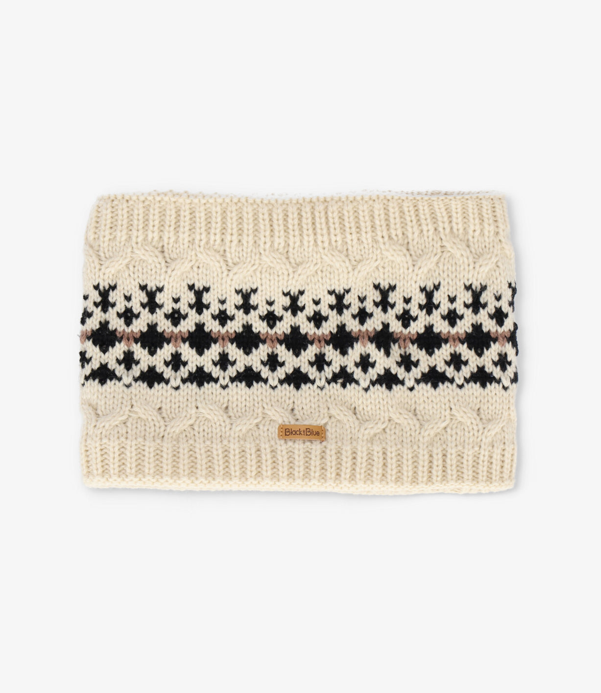 Cuello niño tejido Talla única / Beige