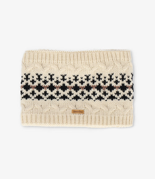 Cuello niño tejido Talla única / Beige