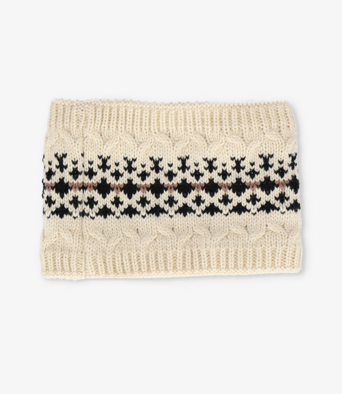 Cuello niño tejido Talla única / Beige