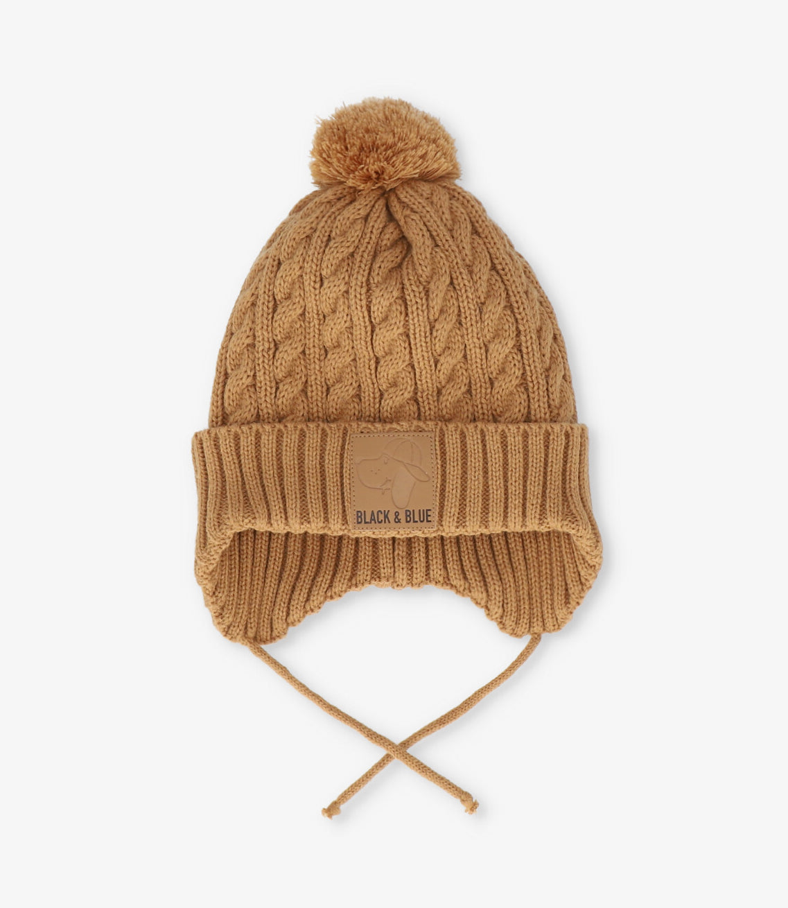 Gorro niño tejido 12-18 meses / Café