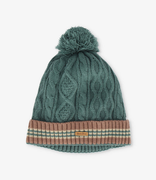 Gorro niño tejido 12-18 meses / Petróleo