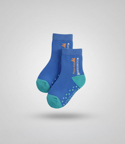 Calcetín niño con diseño 0-1 años / Azul