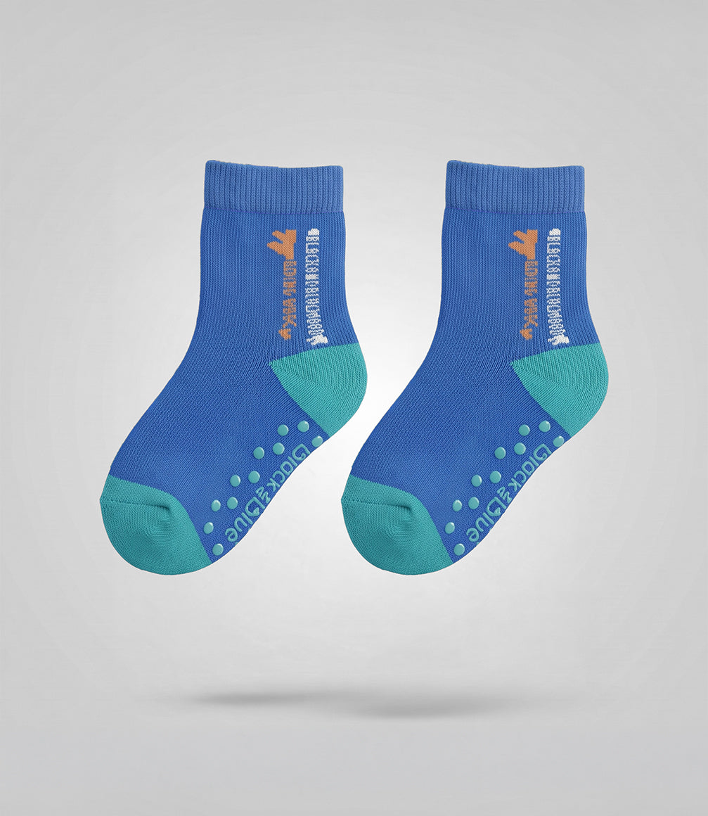 Calcetín niño con diseño 0-1 años / Azul