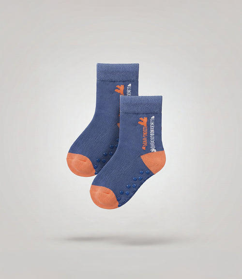 Calcetín niño con diseño 0-1 años / Azul