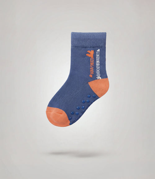 Calcetín niño con diseño 0-1 años / Azul