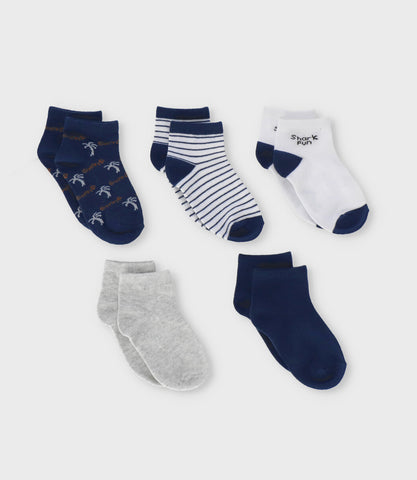 Pack calcetín niño 5 pares