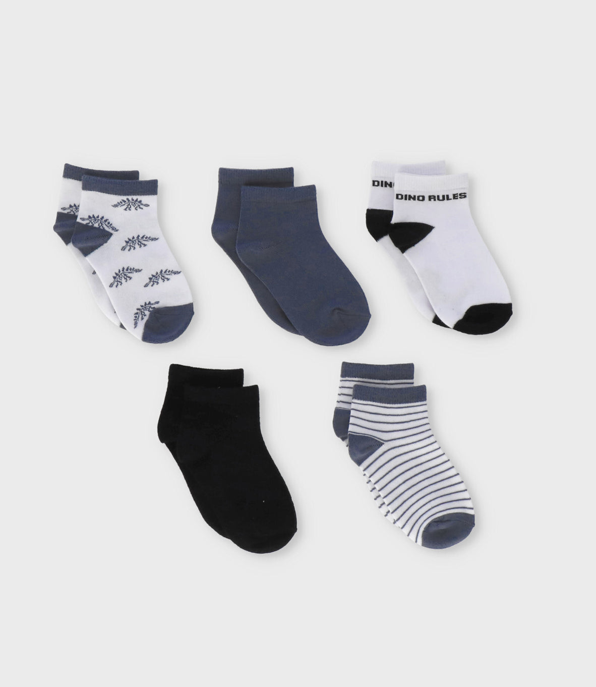 Pack calcetín niño 5 pares 0-1 años / Azul