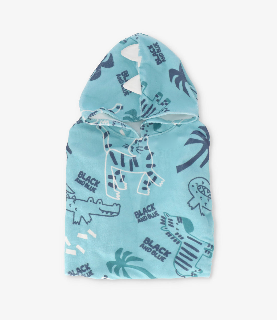 Toalla niño poncho Talla única / Menta