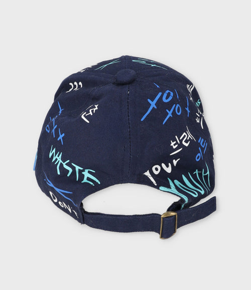 Jockey niño grafiti 12-18 meses / Azul