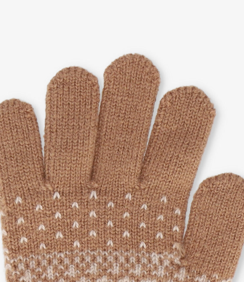 Guantes niño tejidos Talla única / Azul