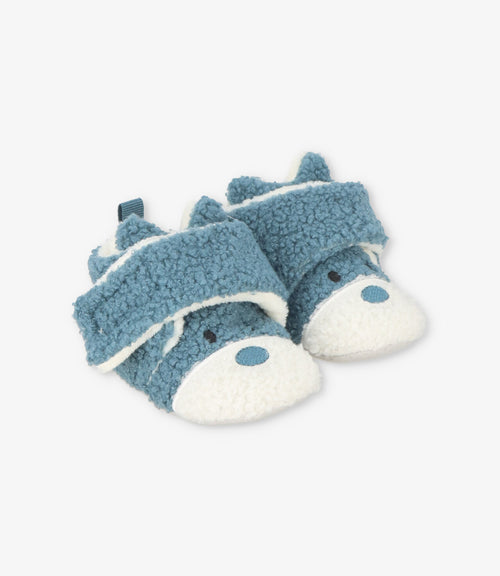 Pantuflas recién nacido de perrito