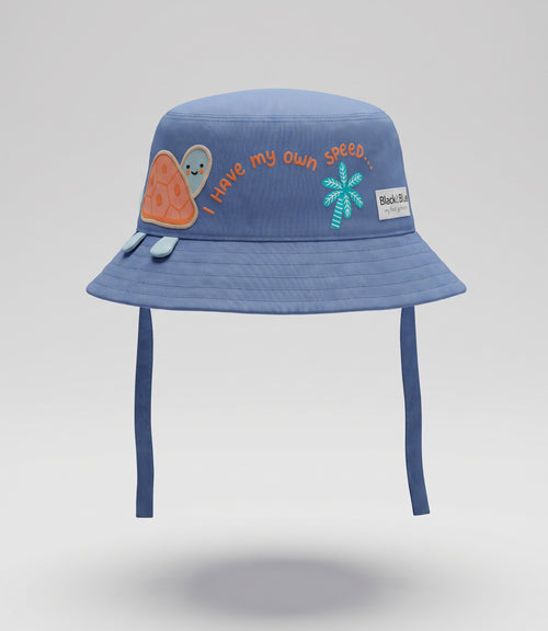 Gorro recién nacido bucket 0-6 meses / Azul
