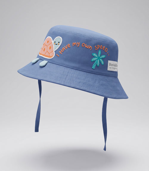 Gorro recién nacido bucket 0-6 meses / Azul