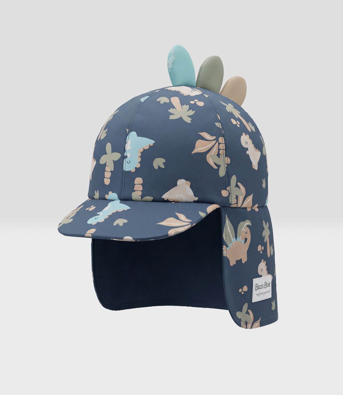 Gorro recién nacido cubre cuello 0-6 meses / Azul Marino