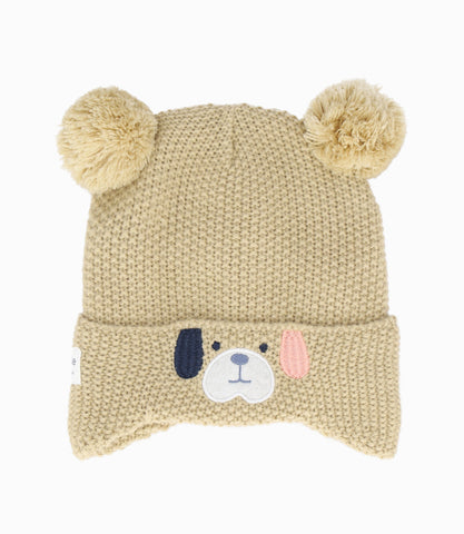 Gorro recién nacido de perrito