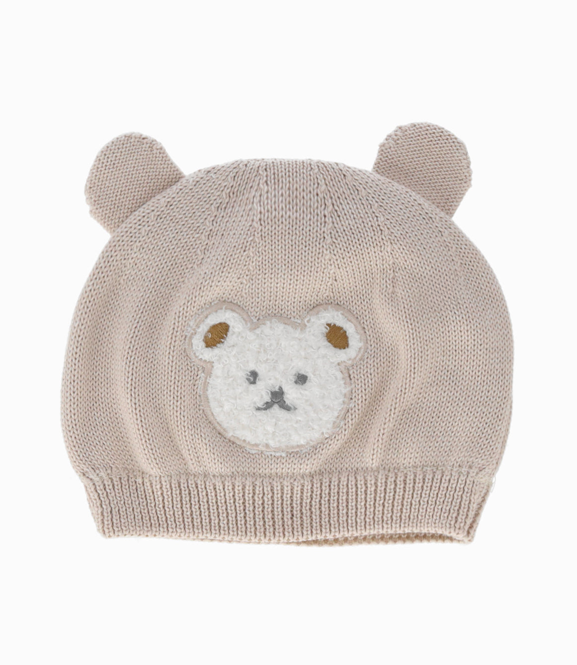 Gorro recién nacido con osito