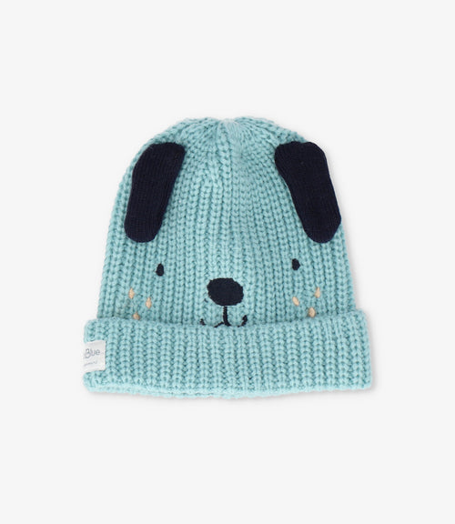 Gorro recién nacido con perrito
