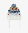 Gorro recién nacido tejido