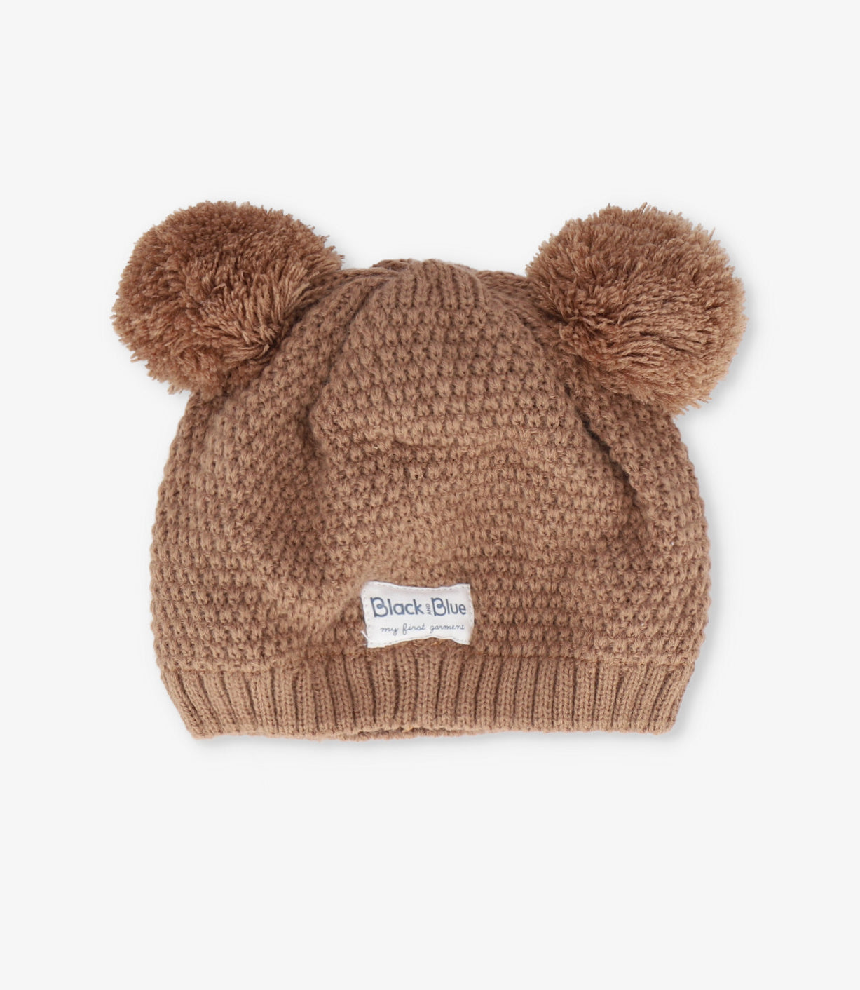 Gorro recién nacido con osito 0-6 meses / Café